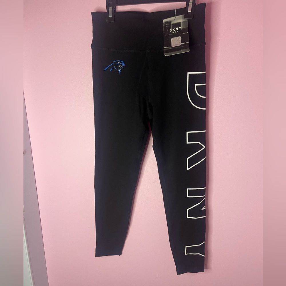 Panthers nfl team leggings by DKNY